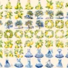 Mediterranean Watercolor Clipart Bundle - 460+ transparent PNG, Bright beach graphics, Olives clipart png, Commercial use, Digital download