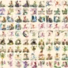 Spring Fairies Watercolor Clipart Bundle - 810+ transparent PNG, Whimsical fairy graphics, Magical fairy, Commercial use, Digital download