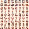 Santa Claus Watercolor Clipart Bundle - 750+ transparent PNG, Cheerful santa illustrations, Holiday images, Commercial use, Digital download