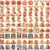 Christmas Cookies Watercolor Clipart Bundle - 815+ transparent PNG, Holiday cookie graphics, Festive baking, Commercial use,Digital download