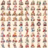 Christmas Cats Watercolor Clipart Bundle - 721+ transparent PNG, Holiday cat images, Cozy festive kitty png, Commercial use,Digital download