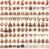 Western Christmas Watercolor Clipart Bundle - 1140+ transparent PNG, Festive western graphics, Cowboy png, Commercial use, Digital download