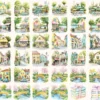 Bubbly Spring Watercolor Clipart Set - 340+ transparent PNG, Sweet summer graphics, Fun lollipop designs, Commercial use, Digital download