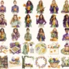Autumn Notions Watercolor Clipart Set - 265+ transparent PNG, Artistic autumn graphics, Falling leaves art, Commercial use, Digital download