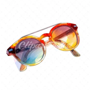 18 High-Quality Sunglass Clipart - Sunglass digital watercolor JPG instant download for commercial use - Digital download