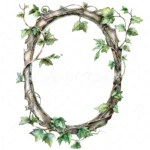 20 High-Quality Antique Mirror Clipart - Antique mirror digital watercolor JPG instant download for commercial use - Digital download