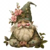 23 High-Quality Cute Spring Gnomes Clipart - Cute spring gnome digital watercolor JPG instant download for commercial use - Digital download