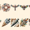 Native America PNG Clipart Collection - 52 PNG, Cultural illustrations png, Traditional graphics art, Commercial use, Digital download