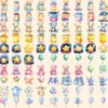 Baby Shower Watercolor Clipart Bundle - 900+ transparent PNG, Cherubic baby graphics, Adorable kids party, Commercial use, Digital download