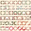 Christmas Borders Watercolor Clipart Bundle - 455+ transparent PNG, Xmas frames art, Festive border designs, Commercial use,Digital download