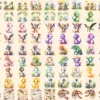 Dinosaurs Watercolor Clipart Bundle - 690+ transparent PNG, Dino graphics, Ancient dinosaur creature png, Commercial use, Digital download