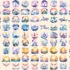 Fantasy Skies Watercolor Clipart Bundle - 620+ transparent PNG, Legendary sky images, Flying beings png, Commercial use, Digital download
