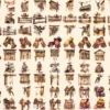 Cowboy Watercolor Clipart Bundle - 650+ transparent PNG, Frontier cowboy illustrations, Wild west rodeo, Commercial use, Digital download