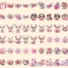 Pink & Silver Christmas Watercolor Clipart Bundle - 503+ transparent PNG, Xmas winter images, Festive png, Commercial use, Digital download