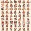 Christmas Dogs Watercolor Clipart Bundle - 680+ transparent PNG, Cozy festive dog graphics, Holiday pup art,Commercial use, Digital download