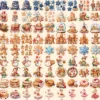 Christmas Cookies Watercolor Clipart Bundle - 815+ transparent PNG, Holiday cookie graphics, Festive baking, Commercial use,Digital download