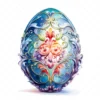 19 High-Quality Ornate Eggs Clipart - Ornate eggs digital watercolor JPG instant download for commercial use - Digital download