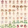 Fairy World Watercolor Clipart Bundle - 523+ transparent PNG, Whimsical fairy garden graphics, Unicorn png, Commercial use, Digital download