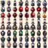 Gothic Jars Watercolor Clipart Bundle - 660+ transparent PNG, Elegant dark illustrations, Mystic jar png, Commercial use, Digital download