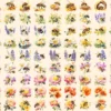 Bumblebees Watercolor Clipart Bundle - 645+ transparent PNG, Honey insect illustrations, Buzzing bee png, Commercial use, Digital download