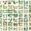 Spring Lakes Watercolor Clipart Bundle - 430+ transparent PNG, Peaceful lake graphics, Soothing scenic png, Commercial use, Digital download