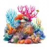 19 High-Quality Reef Clipart - Reef digital watercolor JPG instant download for commercial use - Digital download