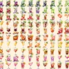 Cocktail Watercolor Clipart Bundle - 970+ transparent PNG, Celebration drinks graphics, Champagne clipart, Commercial use, Digital download