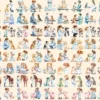 Veterinary Watercolor Clipart Bundle - 600+ transparent PNG, Veterinary care illustrations, Pet health png, Commercial use, Digital download