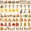 On the Farm Watercolor Clipart Bundle - 570+ transparent PNG, Rustic farmyard scenes png, Agricultural art, Commercial use, Digital download