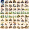 Construction Vehicles Watercolor Clipart Bundle - 600+ transparent PNG, Construction images, Machinery png, Commercial use, Digital download