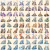 Stone Stairs Watercolor Clipart Bundle - 698+ transparent PNG, Graceful step graphics, Charming stair png, Commercial use, Digital download
