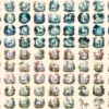 Elderwood Unicorns Watercolor Clipart Bundle - 685+ transparent PNG, Unicorn forest images, Fairytale art, Commercial use, Digital download