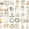 Cozy Season Watercolor Clipart Set - 270+ transparent PNG, Soft christmas graphics, Rustic winter images, Commercial use, Digital download