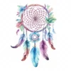 20 High-Quality Dreamcatcher Clipart - Dreamcatcher digital watercolor JPG instant download for commercial use - Digital download