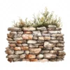 20 High-Quality Rustic Stone Wall Clipart - Rustic stone wall digital watercolor JPG instant download for commercial use - Digital download