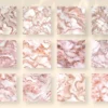 Rose Gold Marble Seamless Digital Paper - 69 Scrapbook patterns, Blush pink marble patterns, Marble foil, Commercial use, Digital download