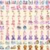 Baby Shower Watercolor Clipart Bundle - 900+ transparent PNG, Cherubic baby graphics, Adorable kids party, Commercial use, Digital download