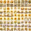 Sunflowers Watercolor Clipart Bundle - 776+ transparent PNG, Vibrant sunflower png, Radiant summer flowers, Commercial use, Digital download