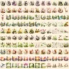 Spring Woodland Watercolor Clipart Bundle - 1185+ transparent PNG, Spring forest graphics, Warm nature png, Commercial use, Digital download