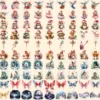 Christmas Fairies Watercolor Clipart Bundle - 890+ transparent PNG, Enchanting holiday graphics, Magic png, Commercial use, Digital download