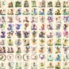 Spring Fairies Watercolor Clipart Bundle - 810+ transparent PNG, Whimsical fairy graphics, Magical fairy, Commercial use, Digital download