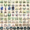 Pandas Watercolor Clipart Bundle - 760+ transparent PNG, Charming panda graphics, Bamboo-loving bear png, Commercial use, Digital download