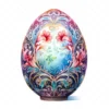 19 High-Quality Ornate Eggs Clipart - Ornate eggs digital watercolor JPG instant download for commercial use - Digital download
