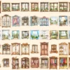 Indoors Watercolor Clipart Bundle - 392+ transparent PNG, Elegant home graphics, Interior design images, Commercial use, Digital download