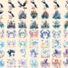 Under the Sea Watercolor Clipart Bundle - 422+ transparent PNG, Ocean life graphics, Marine creature art, Commercial use, Digital download