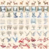 Winter Woodland Watercolor Clipart Bundle - 655+ transparent PNG, Winter animal graphics, Cute winter images,Commercial use,Digital download