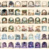 Magical Reading Nook Watercolor Clipart Bundle - 457+ transparent PNG, Cozy book images, Enchanted nook png, Commercial use,Digital download