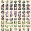Elderwood Unicorns Watercolor Clipart Bundle - 685+ transparent PNG, Unicorn forest images, Fairytale art, Commercial use, Digital download