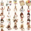 Italian Vibes Watercolor Clipart Set - 240+ transparent PNG, Italian summer graphics, Mediterranean images, Commercial use, Digital download
