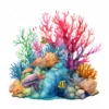 19 High-Quality Reef Clipart - Reef digital watercolor JPG instant download for commercial use - Digital download